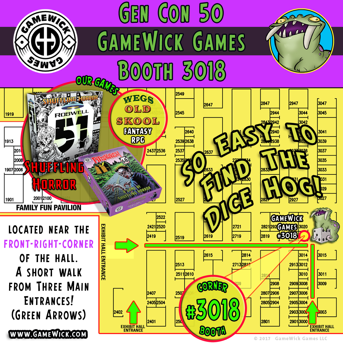 SQR-GC50-Booth Arrow Map