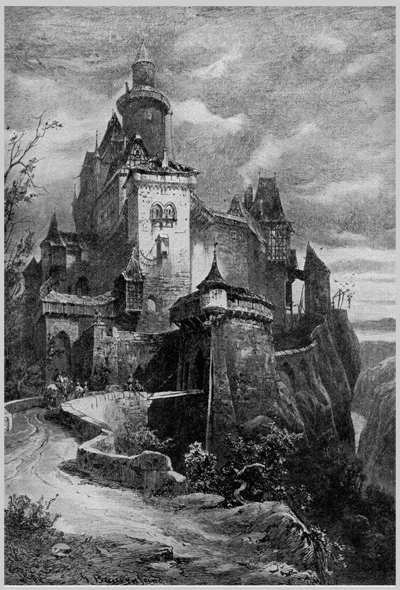 A Cool Old Castle Litho